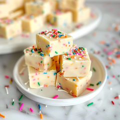 Birthday Cake Batter Fudge