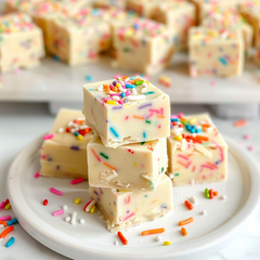 Birthday Cake Batter Fudge