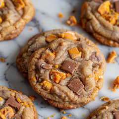 Butterfinger Cheesecake Cookie