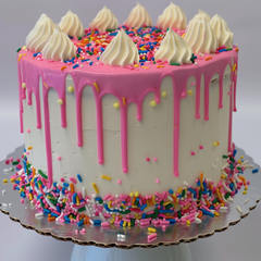Cake Batter Milkshake Cake