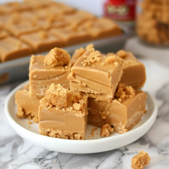 Butter Rum Cookie Butter Fudge